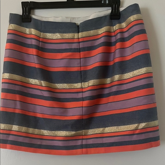 Colorful Striped Mini Skirt - Picture 2 of 2